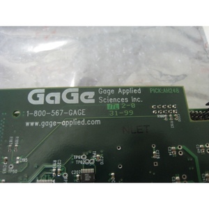 GAGA 1602 Compuscope 1602 16 bits double canal A/D - Équipement et pièces semi-conducteurs d'occasion fiables à l'échelle mondiale - Product Image 3