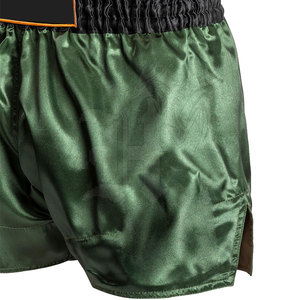 Shorts de boxe confortables, personnalisables avec votre propre design sur le devant, 100% polyester respirant et à séchage rapide, directement du fournisseur. - Product Image 5