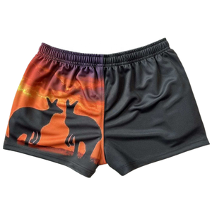 Pantalones Cortos Deportivos de Yoga para Mujer, Casuales, de Camuflaje, Rectos y Transpirables - Product Image 4