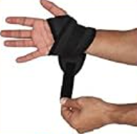 Attelle de poignet et support de paume élastique en néoprène pour le sport, le fitness et le basketball, avec protection de la paume, de qualité professionnelle - Product Image 3
