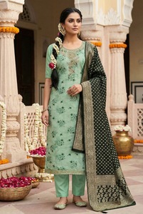 Ensemble Kurti Palazzo élégant pour femmes, vêtements ethniques, costume de créateur, tenue de fête de mariage, style moderne et traditionnel - Product Image 3
