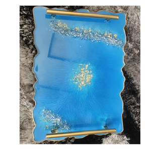 Luxury Epoxy Resin Tray for Dining <b>Table</b> Decor, Serving & <b>Display</b> – Stylish Handmade by MN EXPORTS - Product Image 1