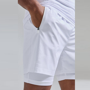 กางเกงออกกำลังกายผู้ชายแบบสั่งทำขายส่ง เนื้อผ้ายืดหยุ่น น้ำหนักเบา 180 กรัม กางเกงวิ่งสำหรับออกกำลังกาย - Product Image 5