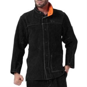 Chaquetas de Soldadura Altamente Protectoras con Diseño Personalizado, Chaqueta de Soldadura Cosida con Costuras Reforzadas para Hombre - Product Image 2
