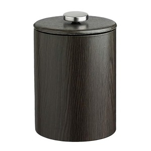 Cubo de Hielo de Metal Plateado Martillado con Asas, Enfriador de Champán Redondo de Lujo para Fiestas - Product Image 4
