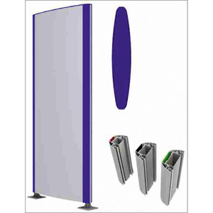 Pilon pubblicitario con design convesso o piatto - Product Image 3