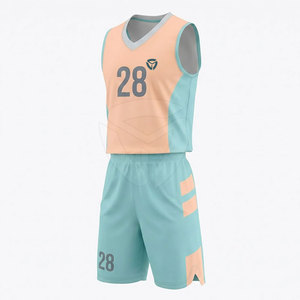 <b>Athletic</b> Basketball Uniform For Men Designed With Moisture Wicking Mesh Fabric And Comfortable Fit For Professional Team Wear - Product Image 2