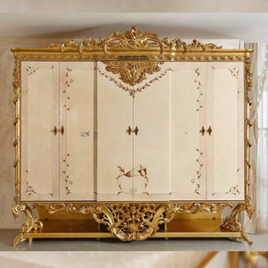 Envío Gratis, Juego de Dormitorio de Lujo en Madera de Caoba, Tamaño King, Estilo Antiguo Personalizable, Muebles Tallados a Mano de Estilo Real Europeo - Product Image 4