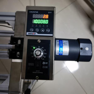 آلة إعادة لف الورق الكهربائية المحمولة بطول 1 متر، آلة تقطيع وقص رقائق الألومنيوم مع تغليف كرتوني - Product Image 5