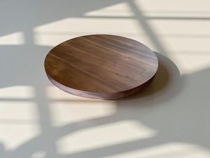 Wood Double Tier <b>Rotating</b> Tray Smooth-Spin Lazy Susan for Tabletop Spice Serving - Product Image 6
