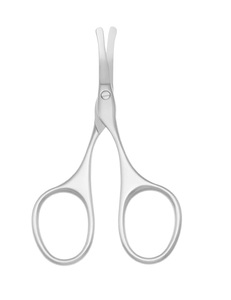 Tijeras Premium para Vello Nasal, Tijeras Profesionales para Recortar el Vello Facial, Punta Redondeada de Seguridad, Herramienta de Cuidado Personal para Hombres y Mujeres - Product Image 4