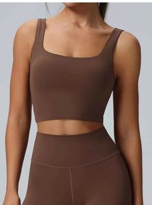 Ensemble de vêtements de sport pour femme : débardeur et leggings, tenue de fitness, vêtements d'entraînement personnalisés OEM, yoga - Product Image 6