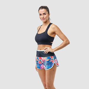 Shorts Deportivos de Cintura Alta para Mujer, Estilo Biker, Sin Costuras, Efecto Push-Up, para Yoga, Fitness, Running, con Logotipo Personalizado, Secado Rápido, Venta al Por Mayor, MOQ Bajo - Product Image 5