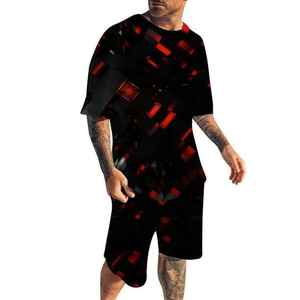Ensemble T-shirt et short respirants personnalisés, vêtements de sport décontractés de qualité supérieure pour le golf et le tennis, vente en gros directe d'usine - Product Image 1