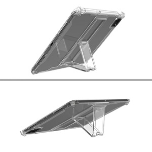 Étui antichoc transparent en TPU avec support pour iPad Pro 11/9.7/10.2/10.9/12.9 Housse de protection avec fente pour crayon - Product Image 2