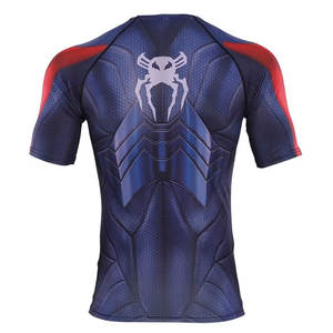 Nueva Llegada: Camisetas Rash Guard de Alta Calidad para Gimnasio, Yoga y Fitness, con Logotipo Personalizado, Camisetas Rash Guard para Hombre con Estampado Personalizado - Product Image 3