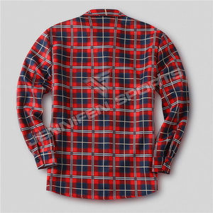 Camisa de Franela a Cuadros para Motociclistas, Forrada para Invierno, 100% Algodón, Personalizada OEM, Alta Calidad, Venta al Por Mayor - Product Image 2