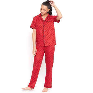 Nuevo Diseño, Ropa de Dormir al por Mayor, Mejor Precio, Alta Calidad, Conjuntos de Dormir Personalizados para Mujer, Cintura Elástica, Ropa de Dormir de Verano - Product Image 6