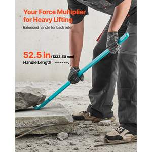 Leva in Acciaio al Carbonio con Capacità di Carico di 2000 Libbre, 56 Pollici, per Demolizione di Calcestruzzo e Costruzioni Industriali - Product Image 5