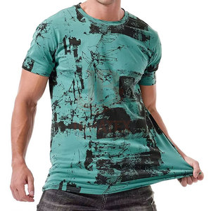 Camiseta Sublimada de Alta Calidad, Cómoda, con Estampado, Ajuste Holgado, 100% Algodón, para Hombre - Product Image 4