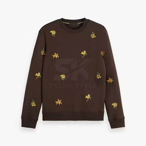 Sudadera Bordada para Hombre, Ropa de Invierno para Exteriores, Hecha de Algodón y Poliéster - Product Image 2