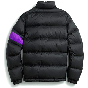Veste matelassée à capuche pour homme, design optimal, avec logo frontal, respirante, coupe-vent, écologique, séchage rapide, pour l'hiver, longue - Product Image 6