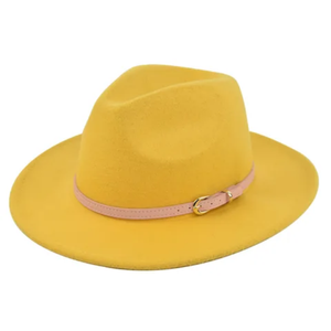 Unisex Pinch Front Wide Brim Leather <b>Band</b> Plain Pattern Travel Fishing Outdoor Sports Custom Casual Cowboy <b>Hat</b> Customized Color - Product Image 5