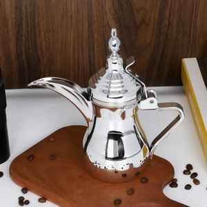 Cafetera Árabe Tradicional Dallah, Servidor de Café Árabe, Tetera Decorativa de Oriente Medio para Decoración del Hogar, Cafetería y Cocina - Product Image 5