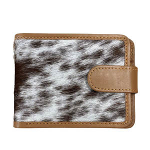 Portefeuille en cuir de vachette véritable de haute qualité, confortable et tendance, prix abordable, coupe slim pour homme - Product Image 1