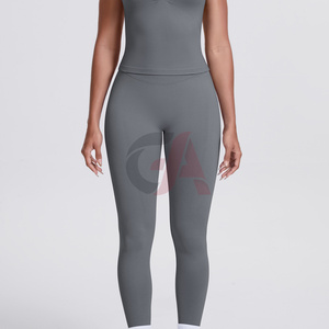 Conjunto de Yoga para Mujer al por Mayor 2026, Alta Elasticidad, Ligero, Secado Rápido, Ropa Deportiva Personalizada para Gimnasio - Product Image 5