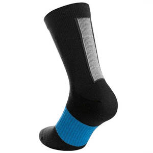 Nouvelle conception, chaussettes de sport pour hommes de qualité supérieure, épaisses, à compression, avec logo personnalisé, chaussettes tubulaires, cyclisme, basketball, super élastiques - Product Image 5
