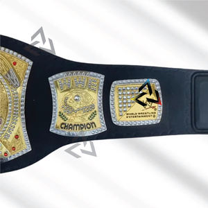 Cinturón de Campeonato de Lucha Libre Personalizado W-W-E J-o-h-n C-e-n-a World Heavyweight Spinner de 4 mm – Edición Premium - Product Image 5