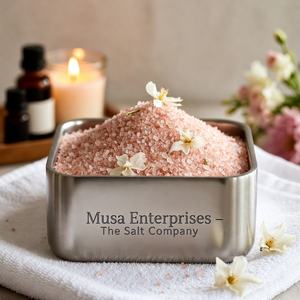 Bain de pieds au sel de l'Himalaya et aux écorces d'orange naturelles avec pierres sculptées et cristaux minéraux marins 800g Spa Bien-être - Product Image 3