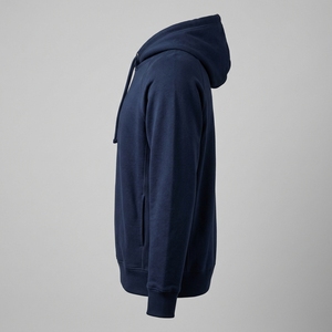 Custom Logo Embroidered 100% Cotton Fleece Pullover <b>Hoodie</b> <b>Plain</b> Blank High Quality Regular Fit Heavyweight ODM Unisex - Product Image 4