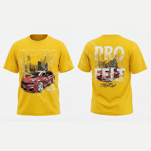 Camiseta Personalizada para Hombre, de Gran Tamaño, con Hombros Caídos, de Algodón y Poliéster, Transpirable, con Estampado Personalizado, Venta al Por Mayor - Product Image 6