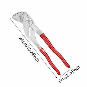 Pince manuelle réglable en acier inoxydable robuste avec mâchoires lisses parallèles à dégagement rapide pour chirurgie orthopédique - Product Image 6