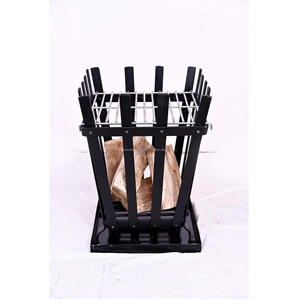 Powder-Coated Steel <b>Fire</b> <b>Pit</b> in Forest Green or Terracotta Red - Product Image 5