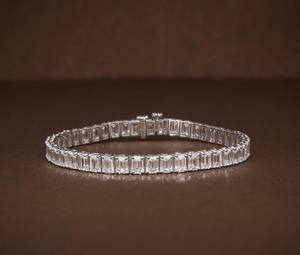 Diamond Bracelet For Women In Beautiful Setting With A Graceful Touch Of Indian Supplier - Product Image 2