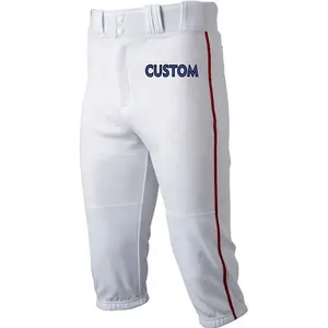 2024 nuevo diseño personalizado jóvenes adultos moda Softball pantalones de béisbol para equipo ropa deportiva 2017