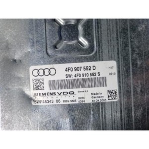 ECUs et modules informatiques d'occasion A6 4F0910552S - Product Image 4