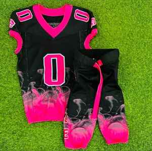 Uniformes entièrement personnalisés, respirants, taille sur mesure, confortables, haute qualité, prix raisonnable, uniforme de football américain - Product Image 6