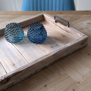 Bandeja de Madera en Color Gris Rústico, Forma Rectangular Resistente con Asas Prácticas, Ideal para Servir con Estilo - Product Image 6