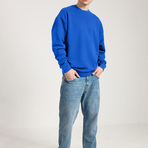 Sudadera Extra Grande Premium para Hombre, Mezcla de Algodón y Poliéster, Corte Holgado, Estilo Urbano, Sudadera Personalizada para Hombre para Usar en Invierno - Product Image 3