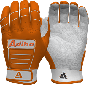 Gants de frappe de baseball en cuir de qualité supérieure Adiha Impex, légers, durables, antidérapants, avec fermeture auto-agrippante. - Product Image 3