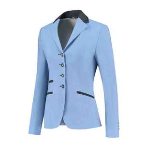 Chaqueta de Equitación Cómoda para Mujer - Chaqueta de Competición Elegante y Ligera de Spandex/Nylon Satinado para Eventos Ecuestres - Product Image 2