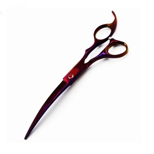 Ciseaux de coiffure professionnels 28 dents en acier inoxydable 6CR13, lame tranchante, manche long, pour droitiers, usage en salon - Product Image 1
