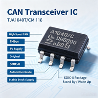TJA1040T/CM,118 Transceptor CAN de Alta Velocidad IC 1Mbps 5V SOIC 8 Chip de Interfaz con Función de Despertar por Bus en Modo de Espera Componente Electrónico Automotriz