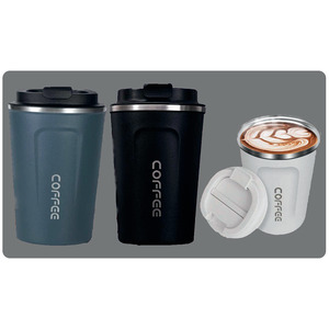 Mug à café personnalisé en acier inoxydable avec impression pour usage promotionnel au bureau - pour Halloween et Noël - Product Image 1