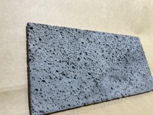 Pierre de basalte gris lave de qualité supérieure, pierre naturelle volcanique, carreaux muraux pour façade de villa de luxe - Product Image 3