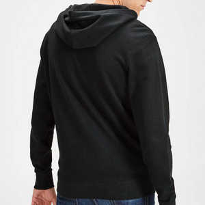 Sweat à capuche zippé pour homme de haute qualité, coupe ample, doux et confortable, style streetwear, vente en gros - Product Image 2